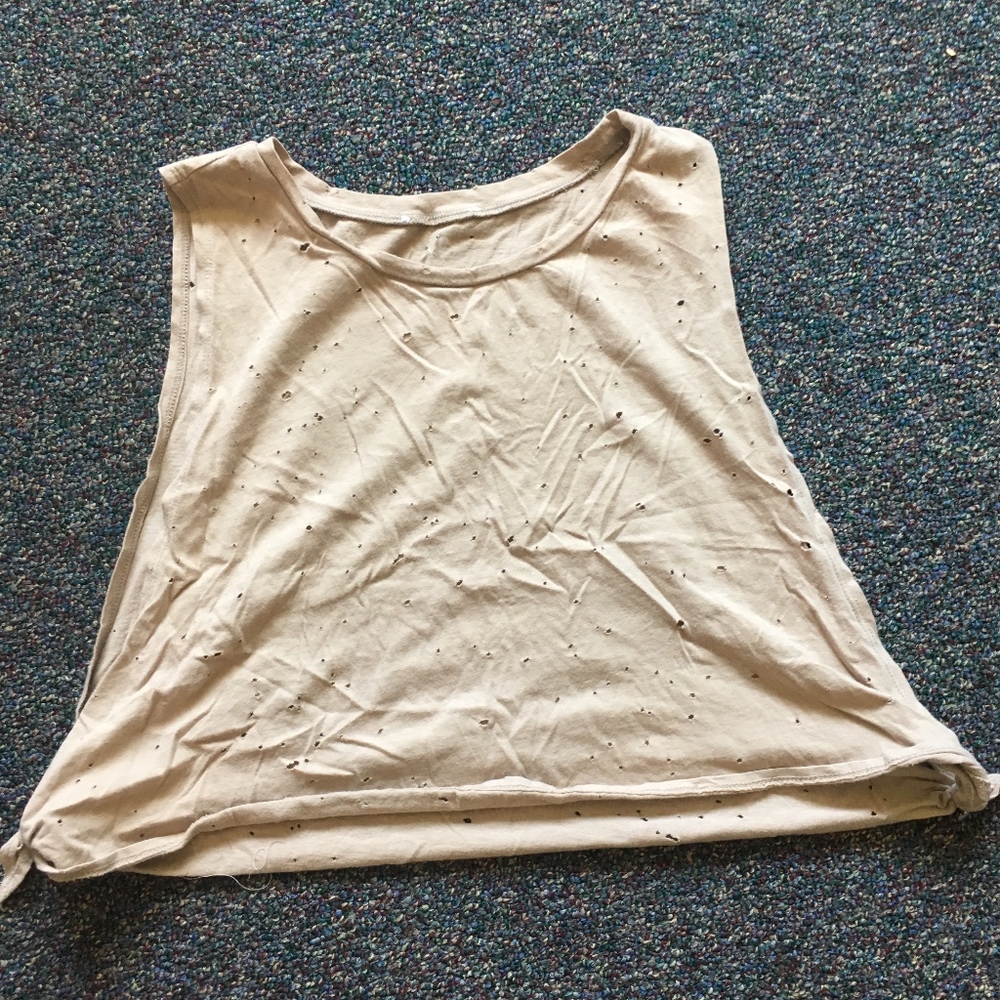 Cropped Muscle Tee